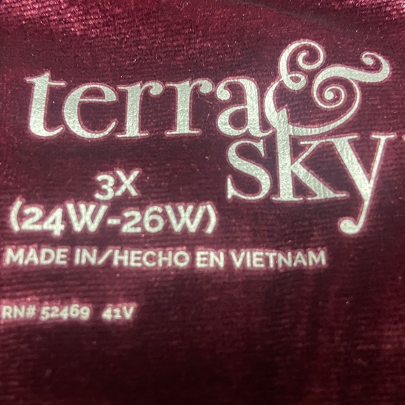 Terra & Sky Women's Leggings (3x) - Picture 4 of 4